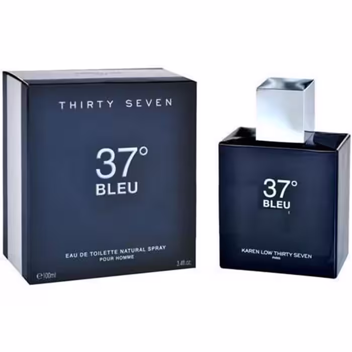 عطر ادکلن مردانه کارن لو 37 درجه بلو Karen LOW Thirty Seven 37 Degrees Bleu