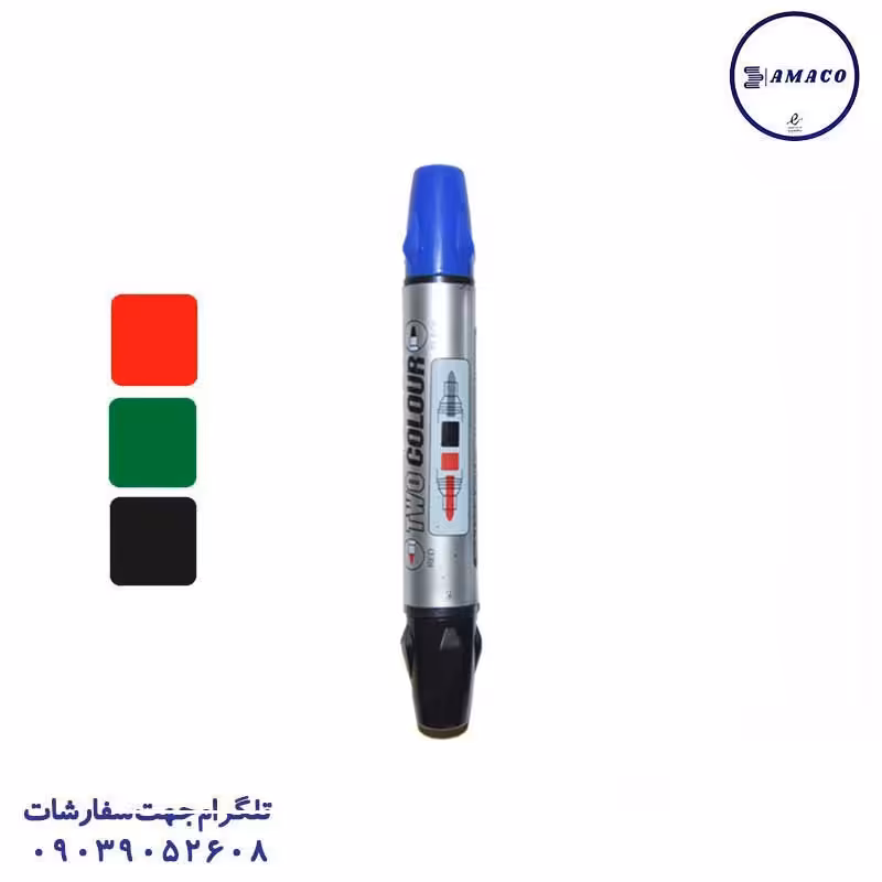 ماژیک وایت برد 2 سر  1008