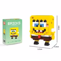 لگو آیکون مدل باب اسفنجی کد Q5023