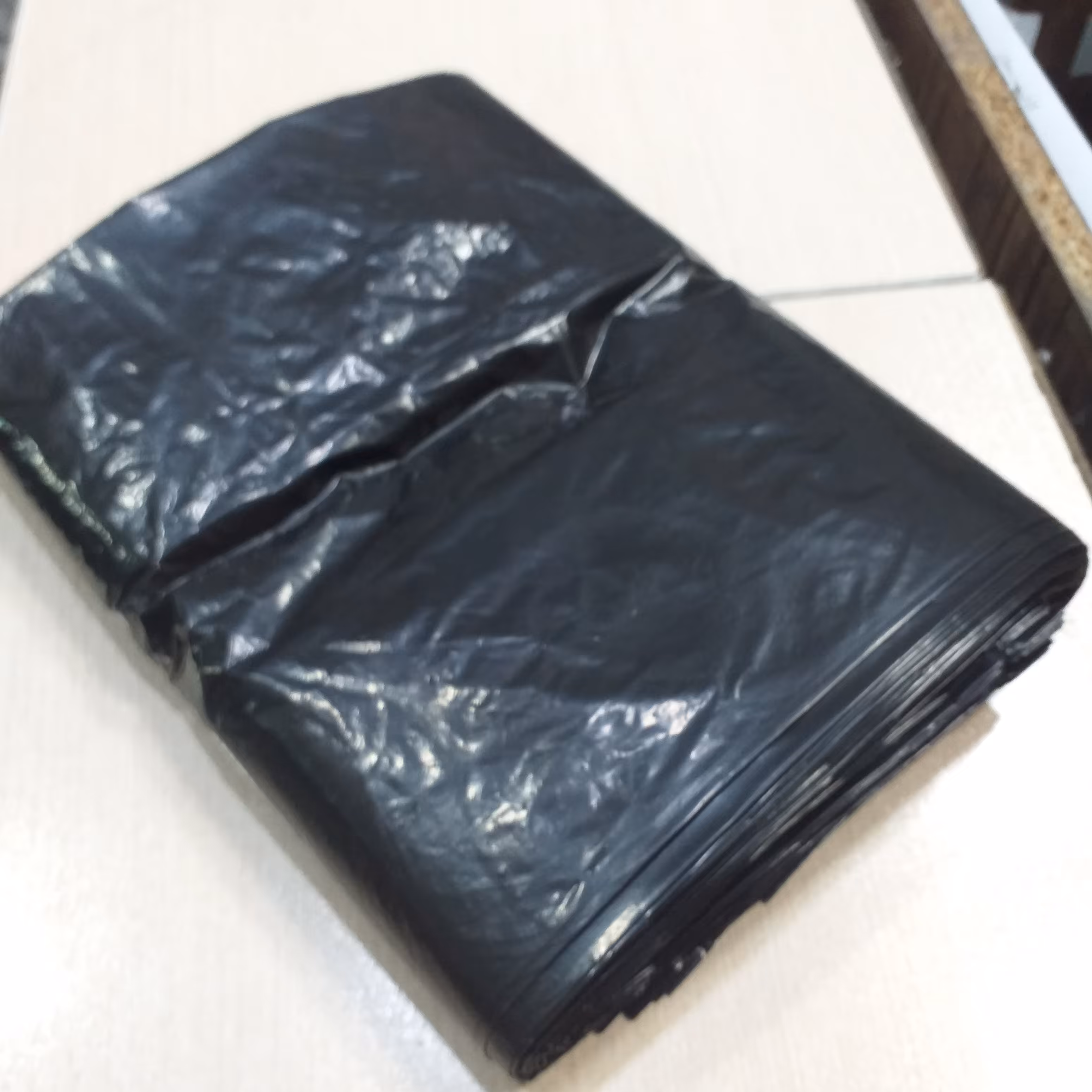 نایلکس زباله ای مشکی درجه دو در سایز های 25 تا 55