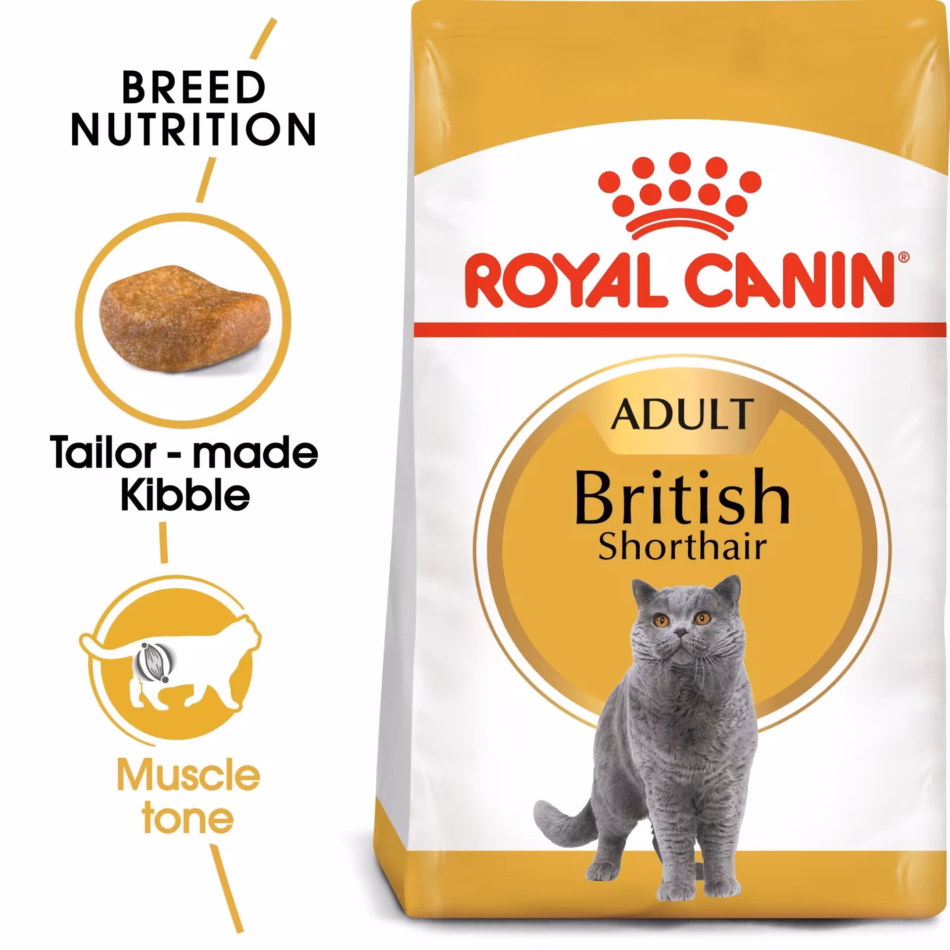 غذای خشک گربه بریتیش ادالت رویال کنین 4 کیلویی Royal canin