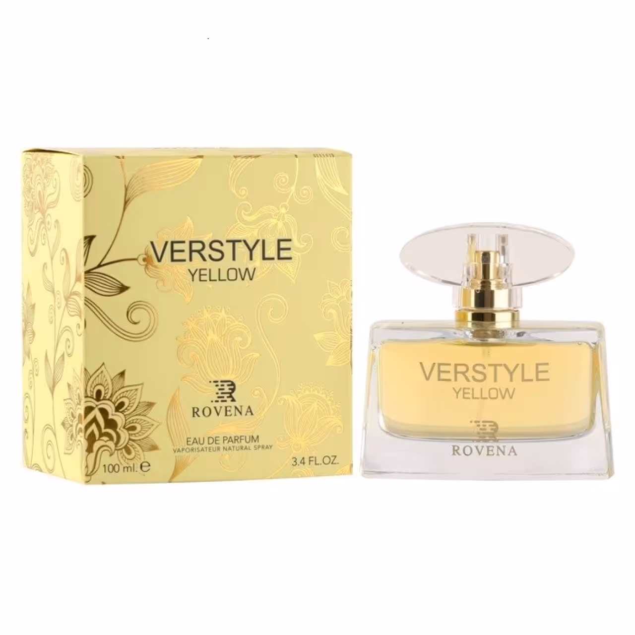 ادو پرفیوم زنانه روونا مدل ورساچه طلایی حجم 100 میل