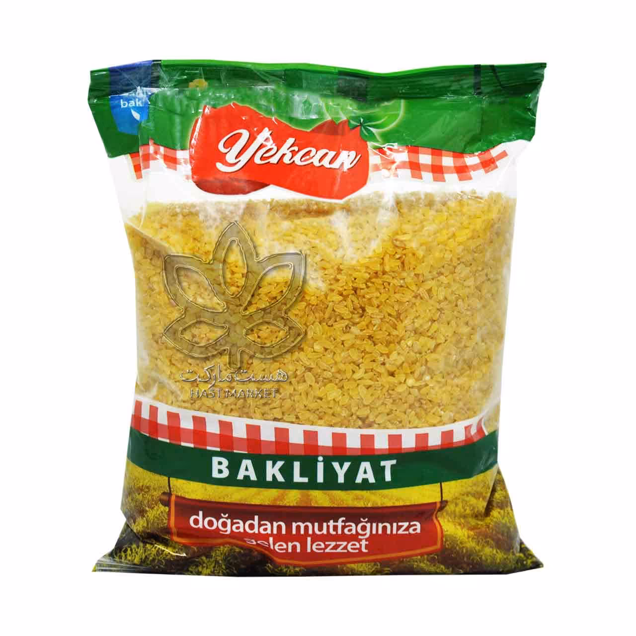 بلغور گندم درشت ( پلویی ) 1 کیلویی یکچان - yekcan