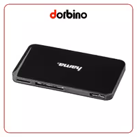 کارت خوان هاما Hama Multi Cardreader Slim USB 3.0 Black - فروشگاه دوربین دوربینو