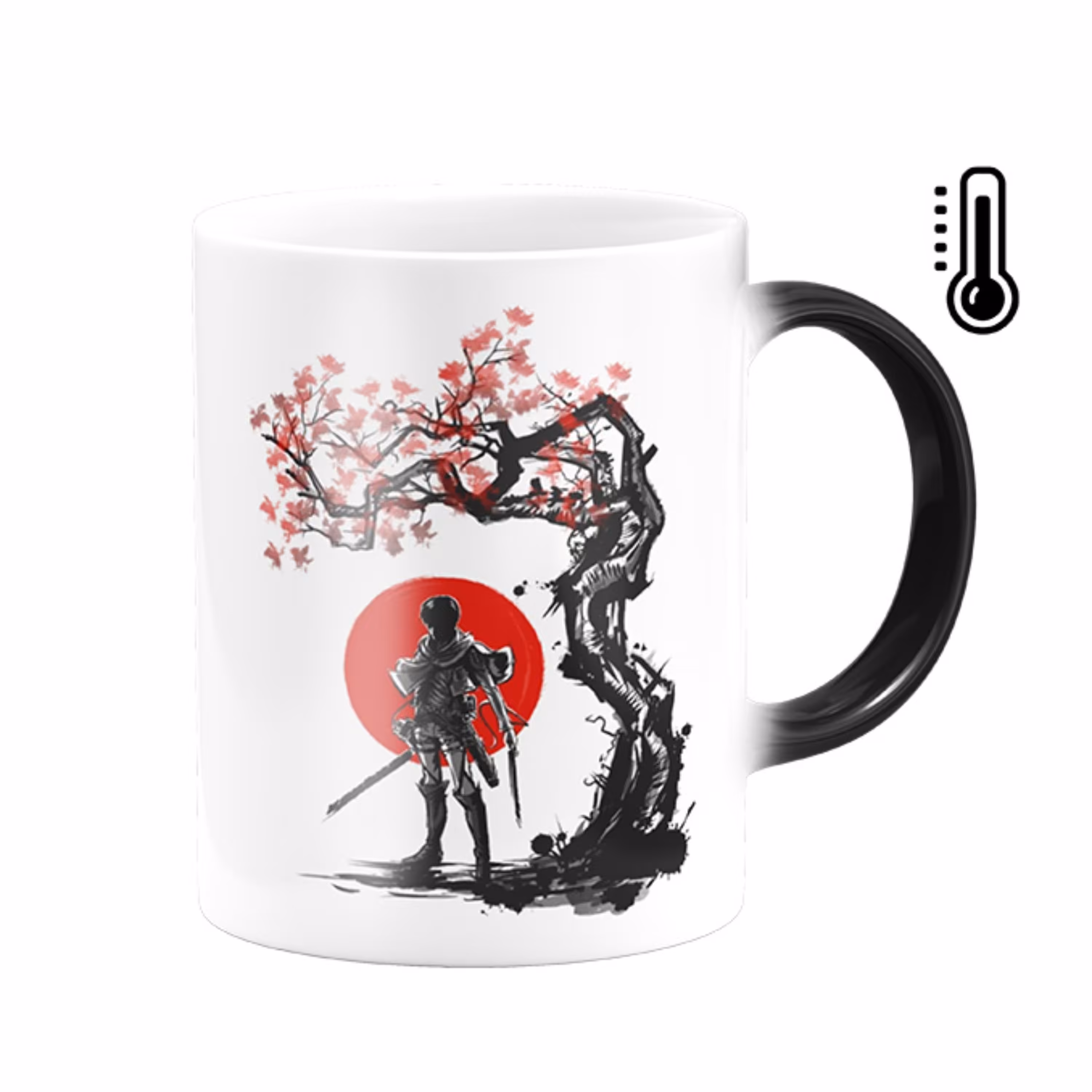 ماگ سرامیکی حرارتی انیمه اتک ان تایتان کد 40