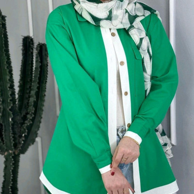 شومیز مانتویی
