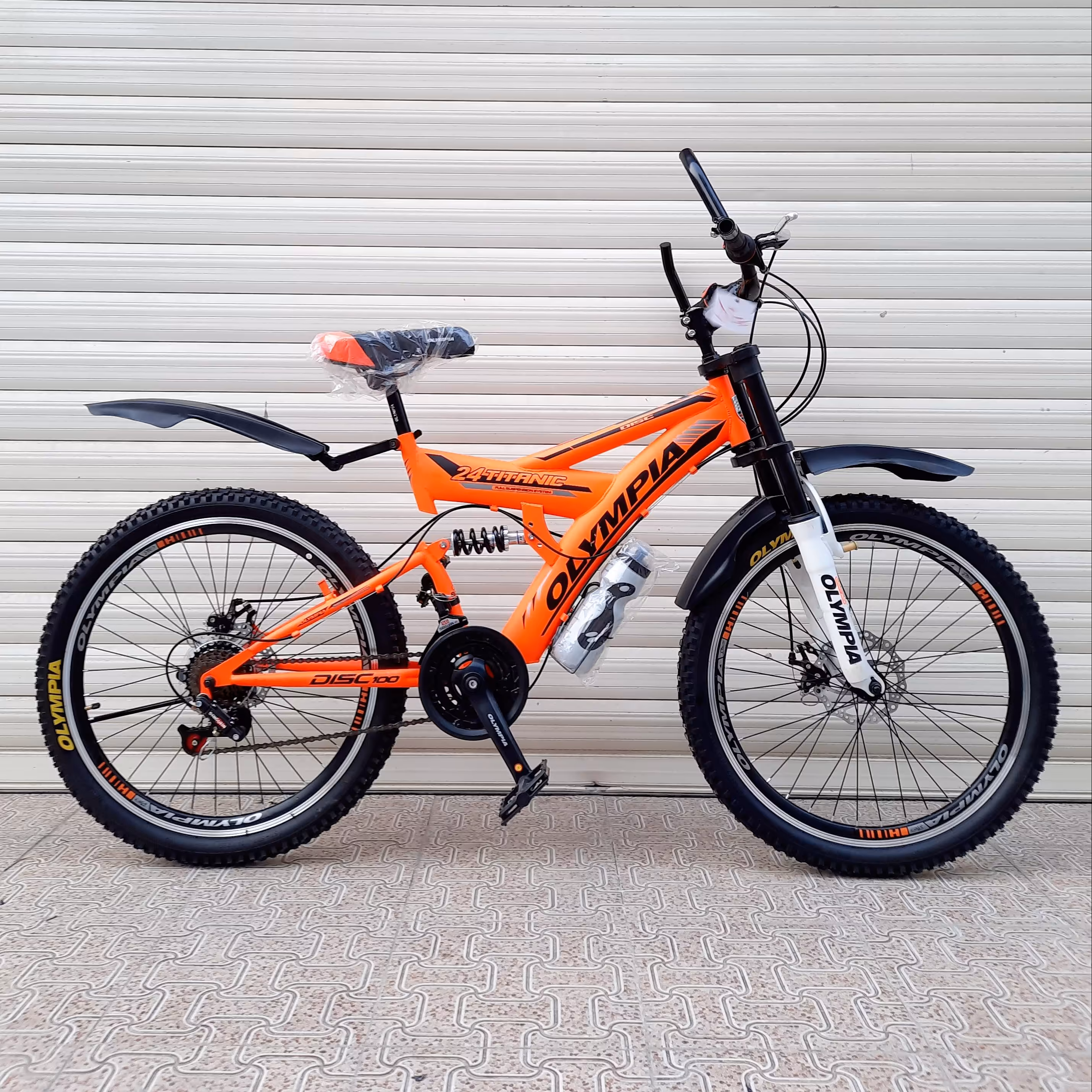 دوچرخه 24 المپیا دنده ای کمکدار