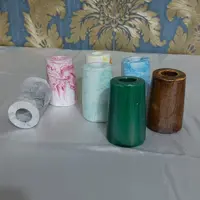 شمعدان پایه بلند مناسب شمع قلمی برند ساتین