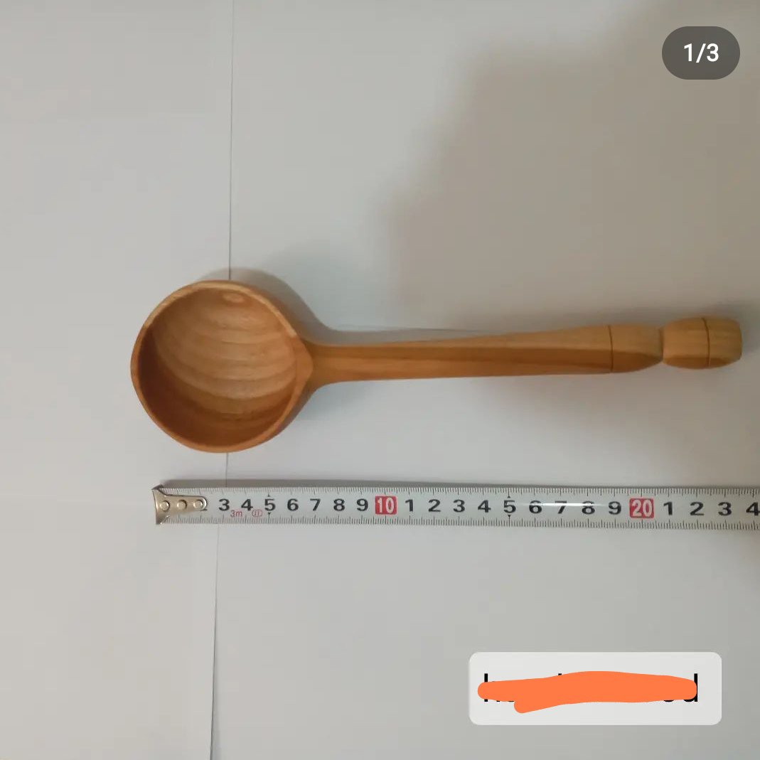 قاشق آجیل خوری دستساز