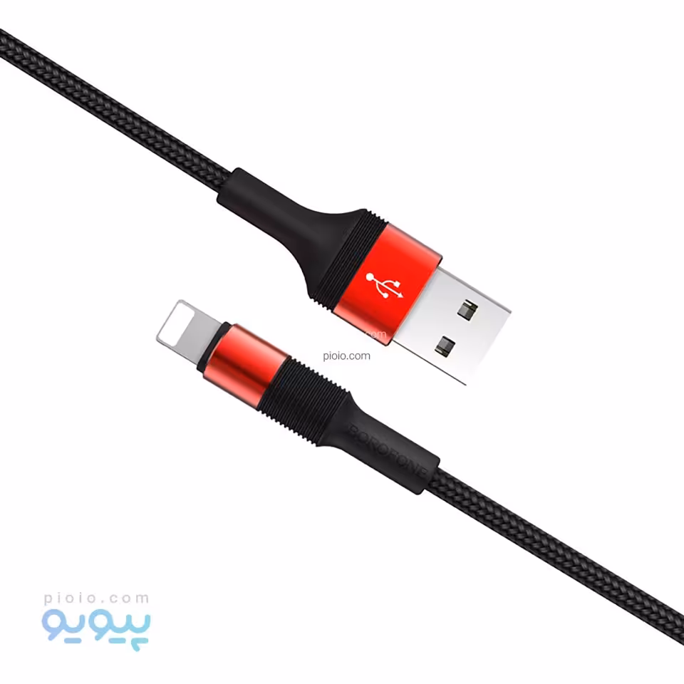 کابل تبدیل USB به Lightning بروفون مدل BX2