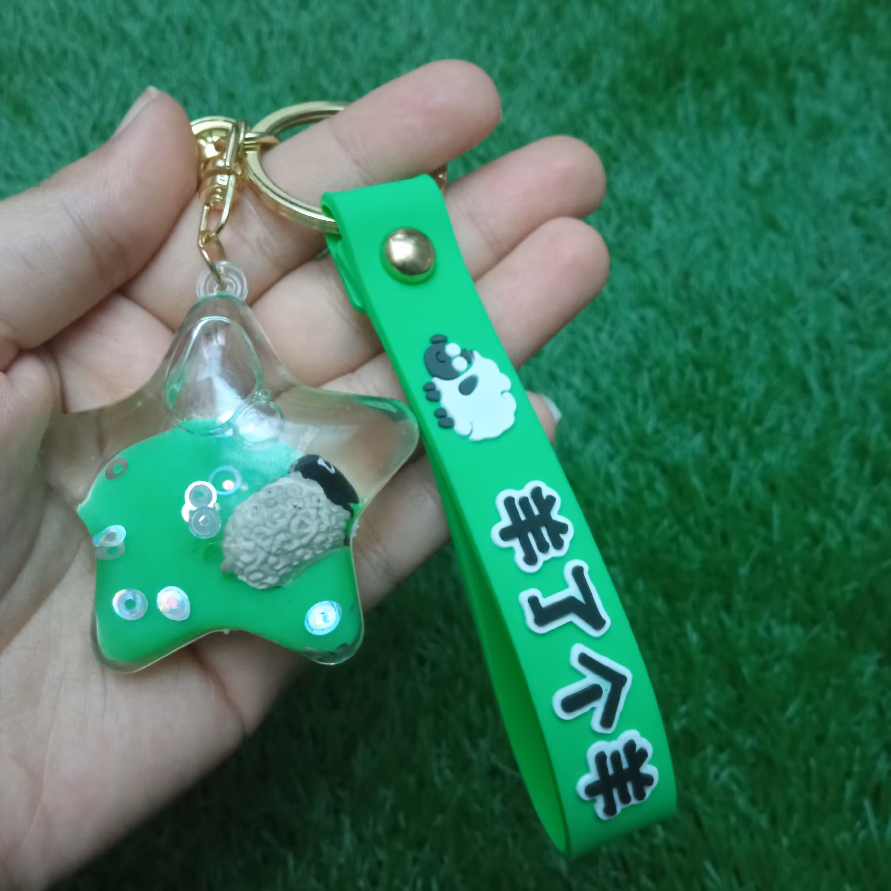 جاکلیدی آکواریومی طرح ستاره 