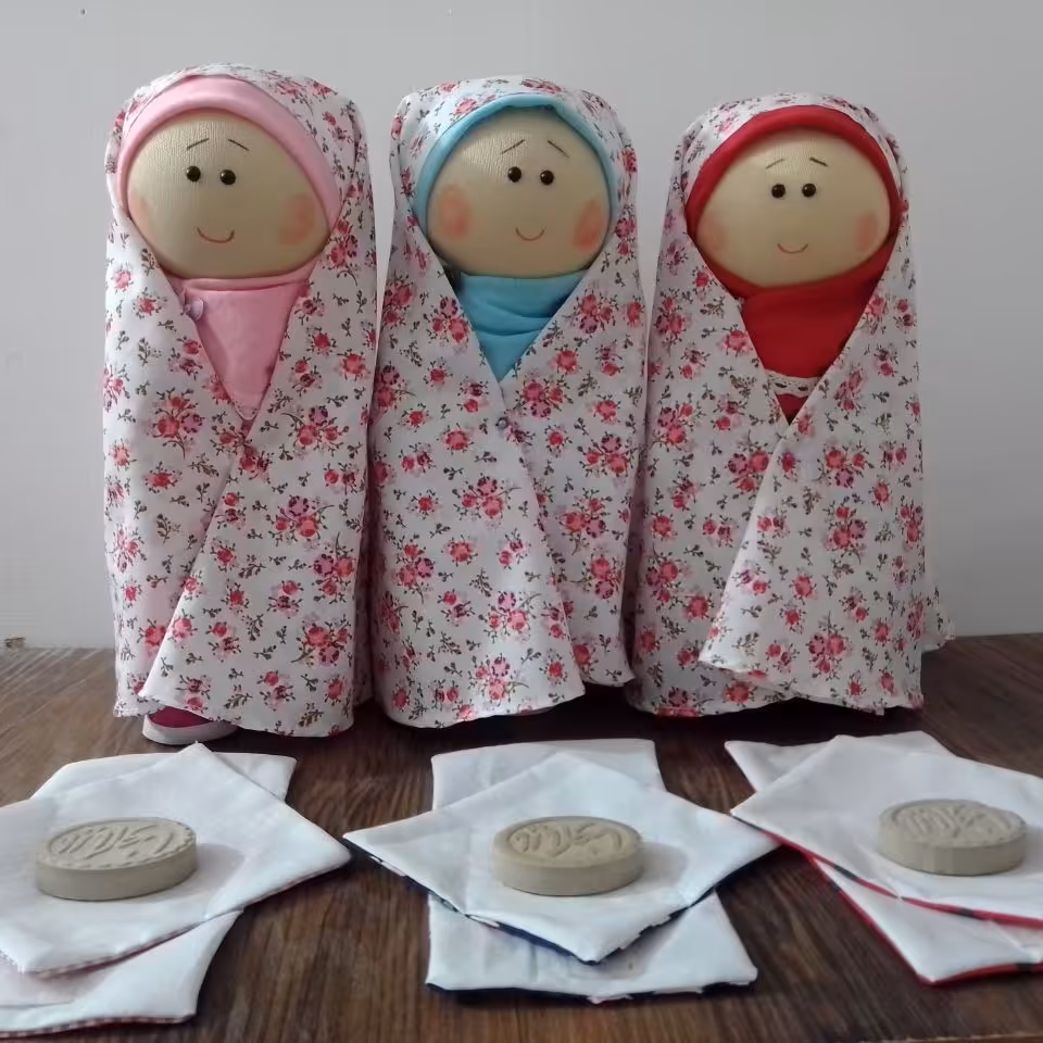 عروسک محجبه فاطمه