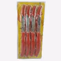 کارد میوه خوری 12 تایی ساده رنگی اچ اس