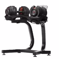 دمبل جفت با پایه بوفلکس 25 کیلویی BOWFLEX