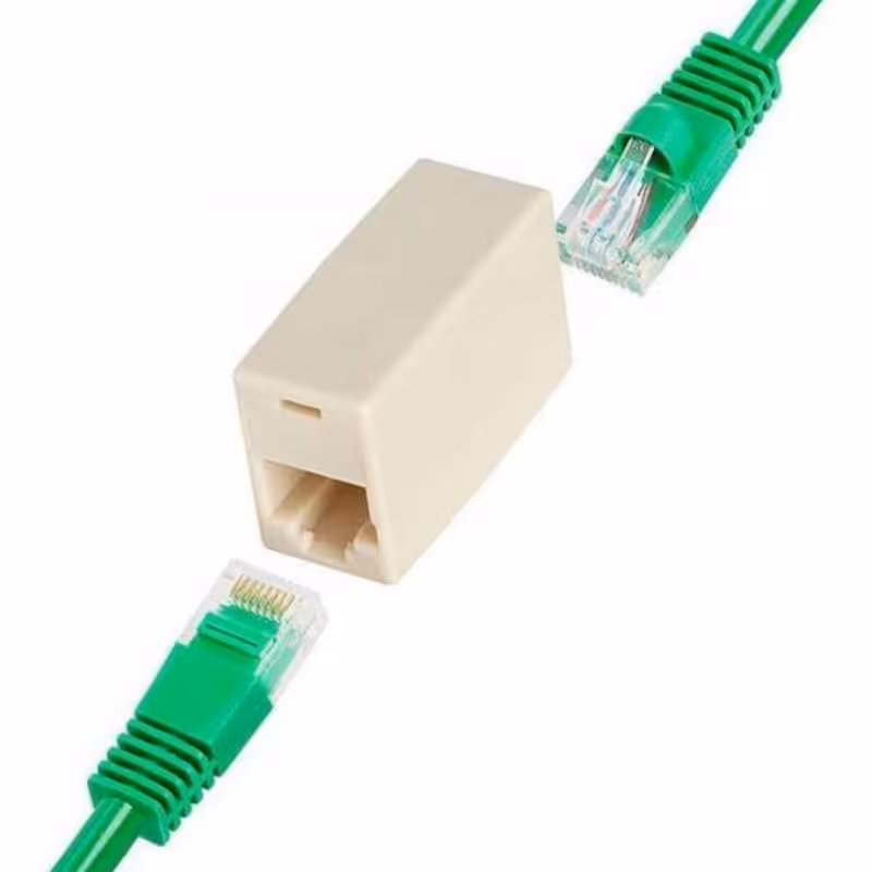 مبدل افزایش طول شبکه RJ45 بسته 5 عددی
