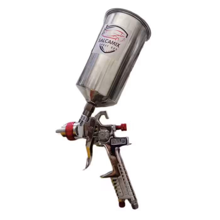 پیستوله و رنگ پاش سه تنظیمه نازل 1.3 مخزن فلزی آتیس طرح H827 ساتا