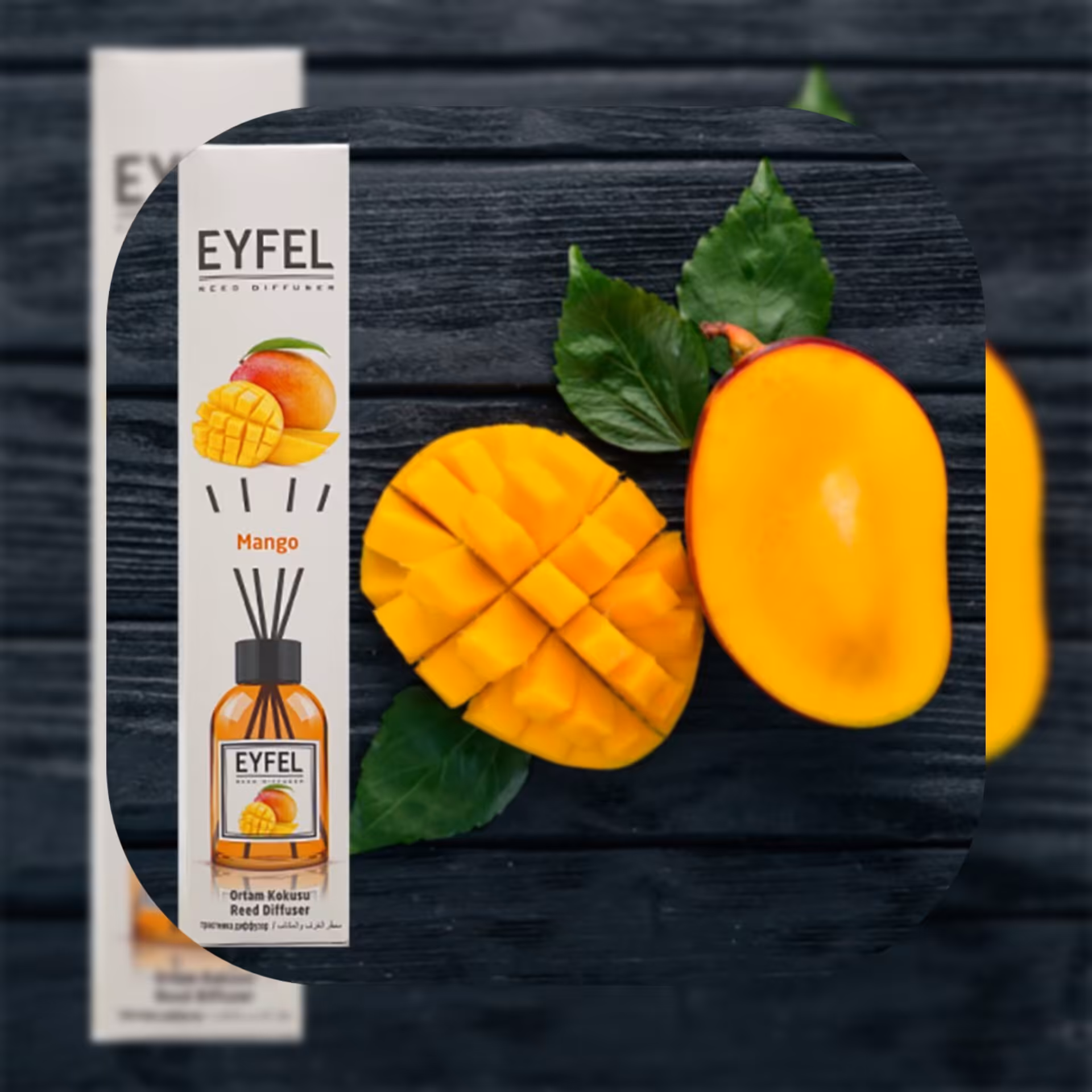 خوشبوکننده هوا ایفل 110 میل بارایحه ی انبه