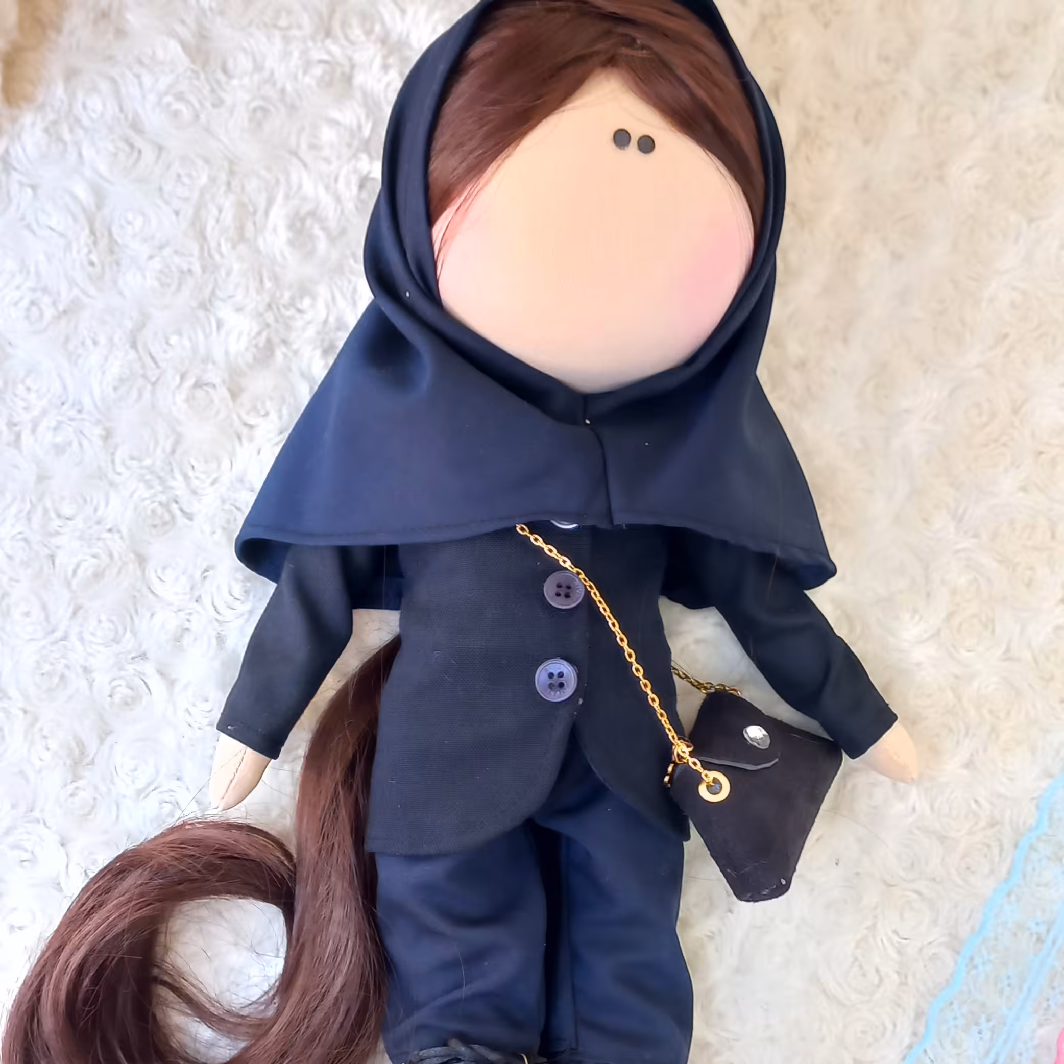 عروسک روسی  دستساز کارمند خانم معلم 