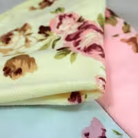 دستمال حوله ایی گلدار طرح آنجل(3عددی)