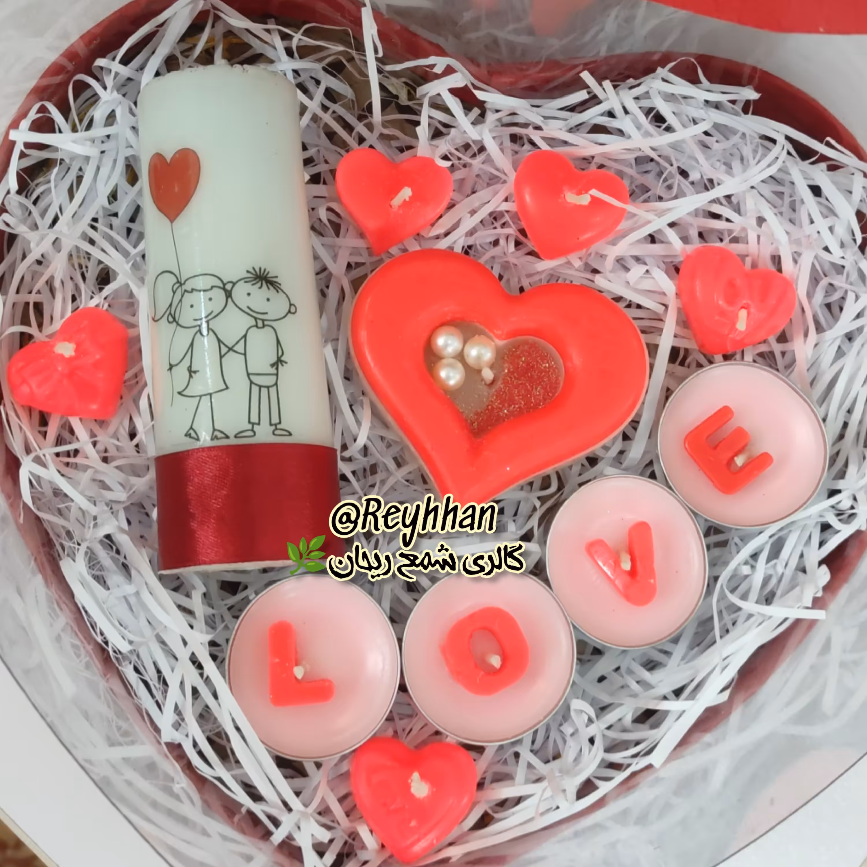 شمع عاشقانه 