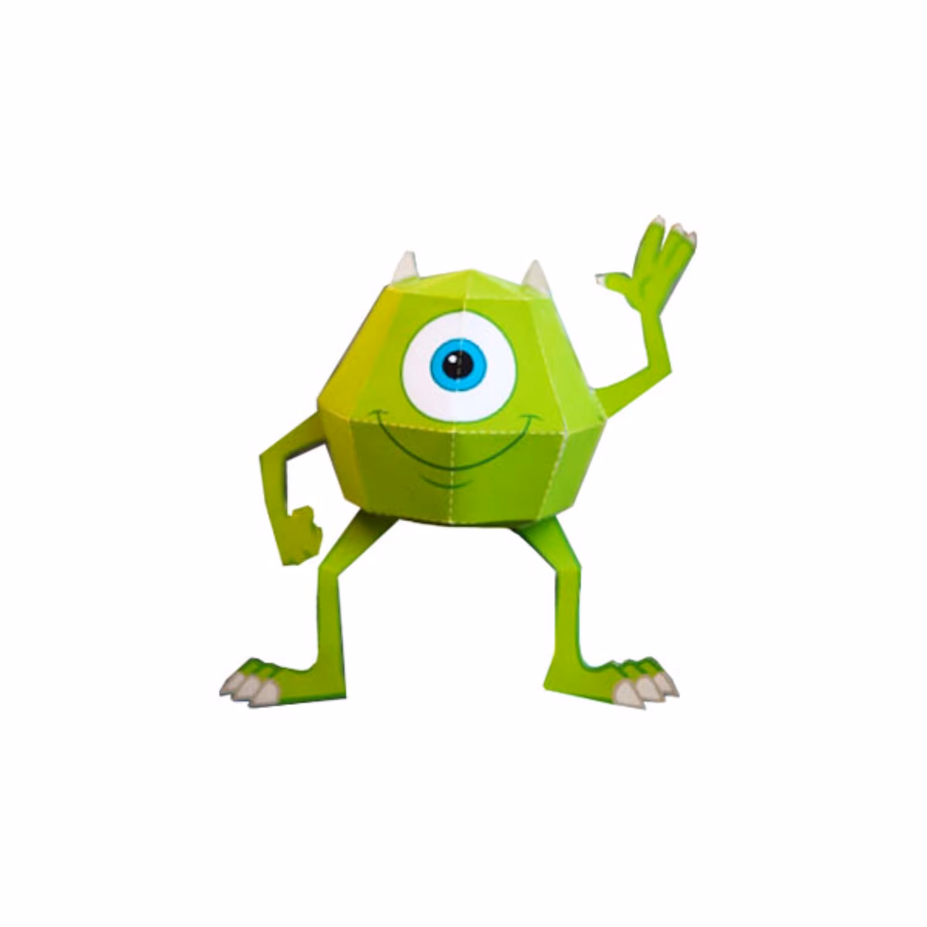 اکشن فیگور مقوایی مدل کاردستی ساختنی طرح مایک هیولا