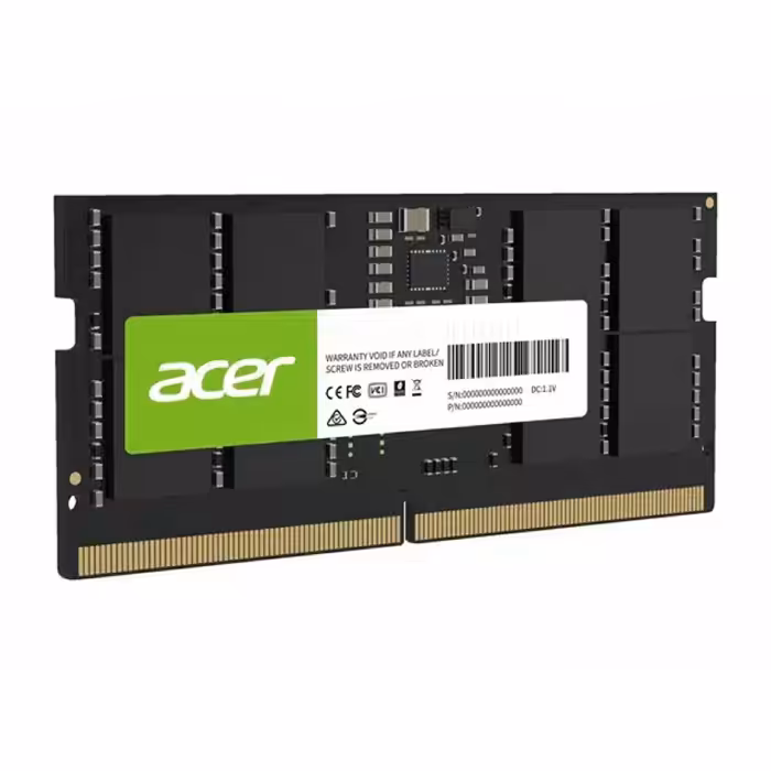 رم کامپیوتر DDR5 دو کاناله 5600 مگاهرتز CL46 ایسر مدل SD200 ظرفیت 32 گیگابایت