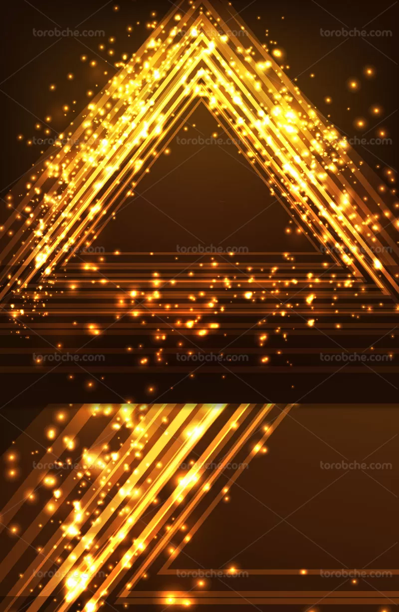 وکتور پس زمینه نورهای زرد | گرافیک با طعم تربچه