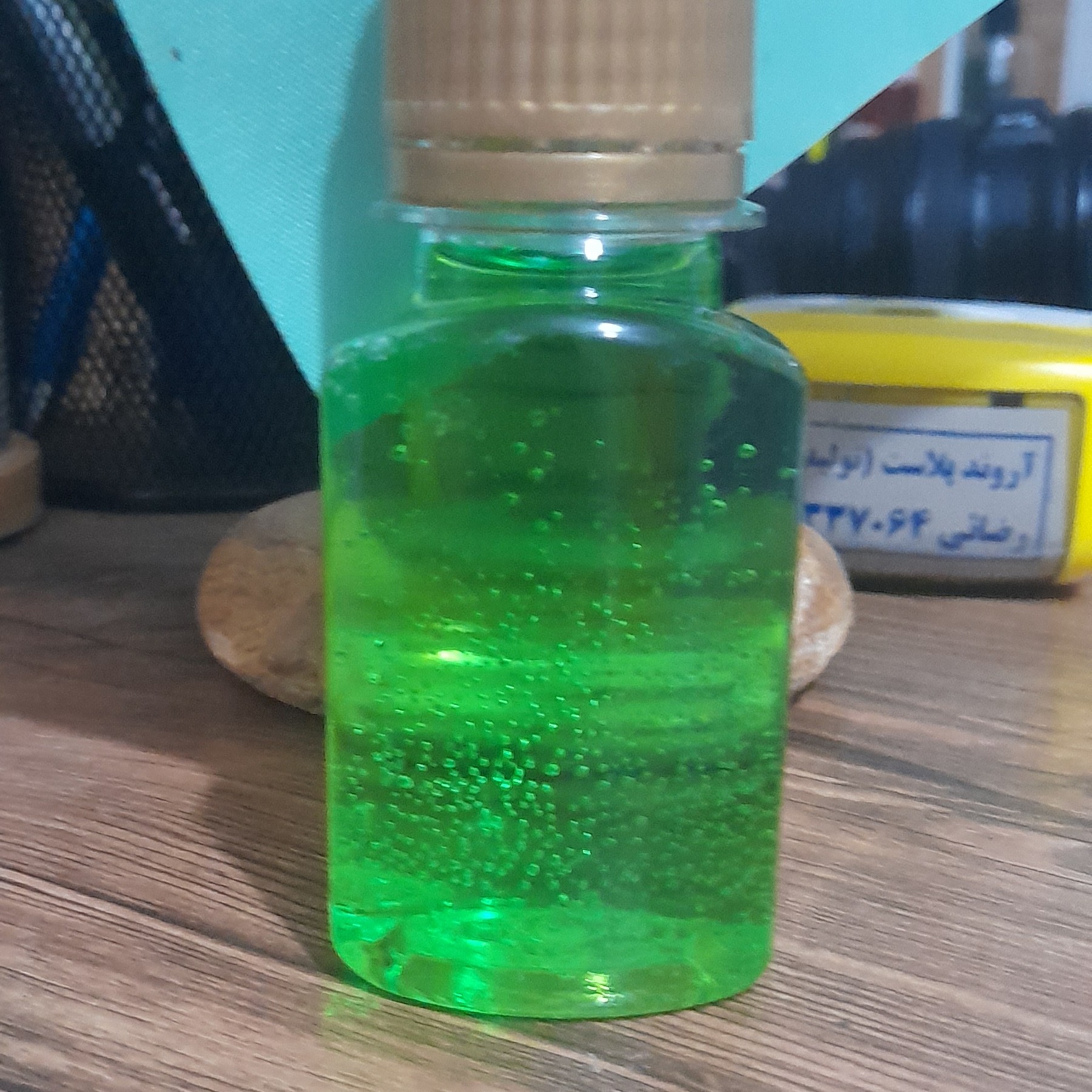 بطری پلاستیکی 60میل کتابی دهانه 28 با درب ساده (100تایی)