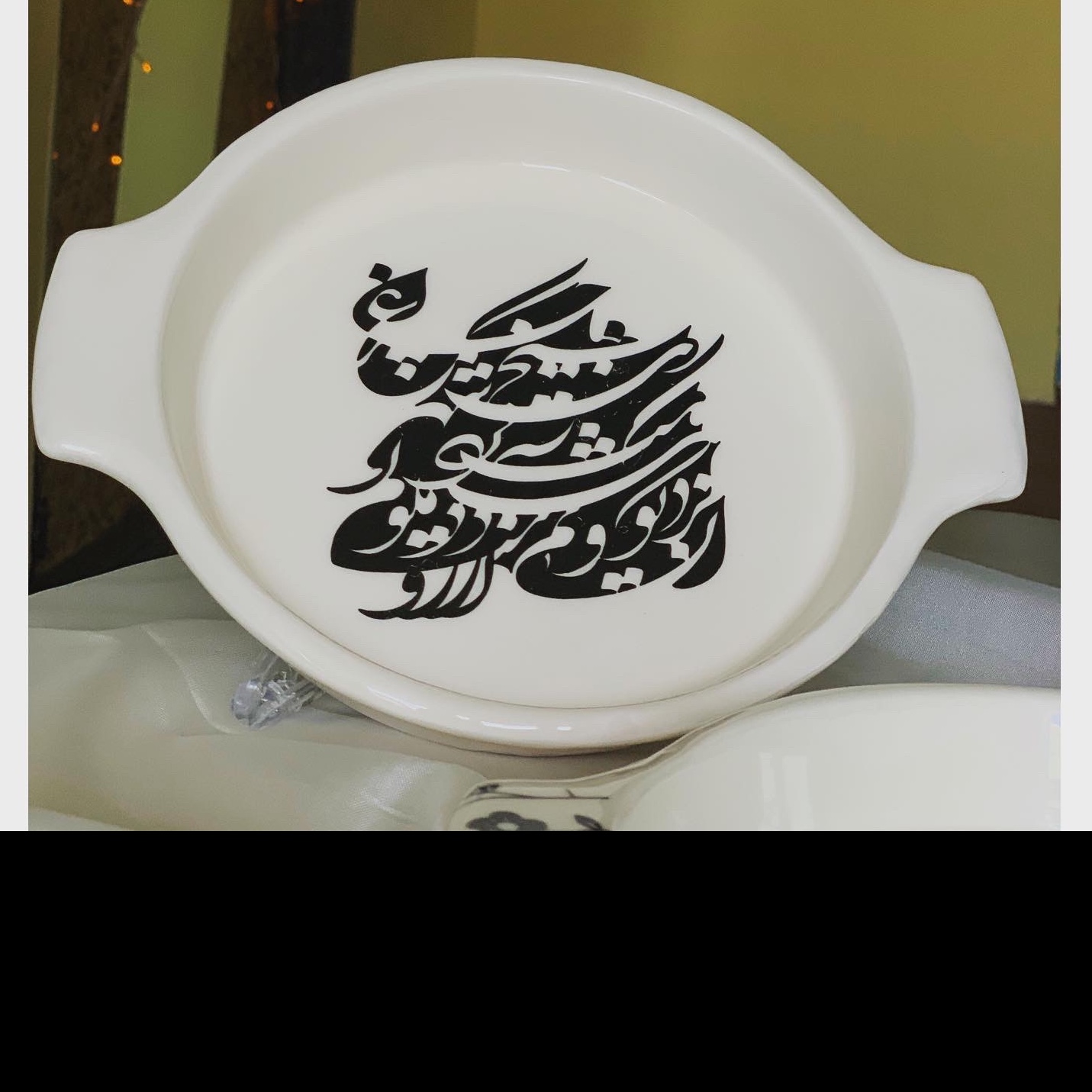 تابه دو دسته سرامیکی قابل استفاده در فر و مایکروفر