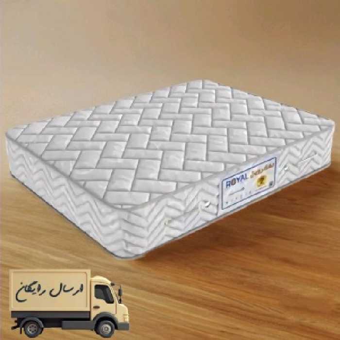 تشک رویال سوپر طبی فنری پرشات ( 120 در 200 سانتیمتر ) 6 سال گارانتی