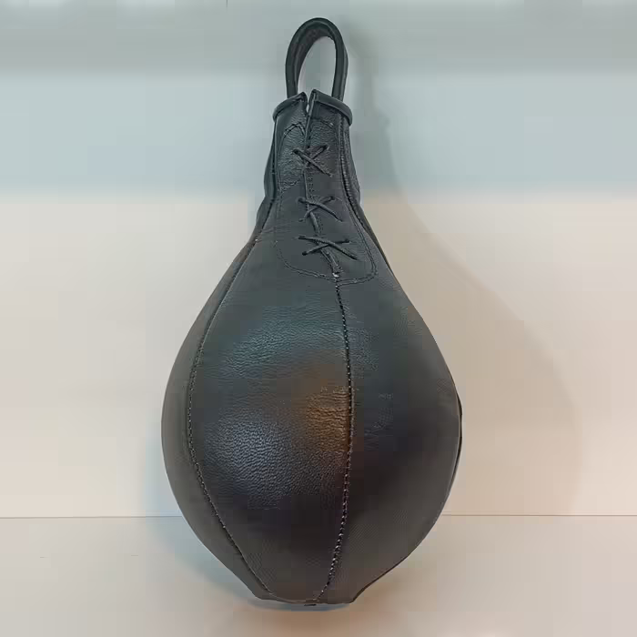 گلابی بوکس چرمی