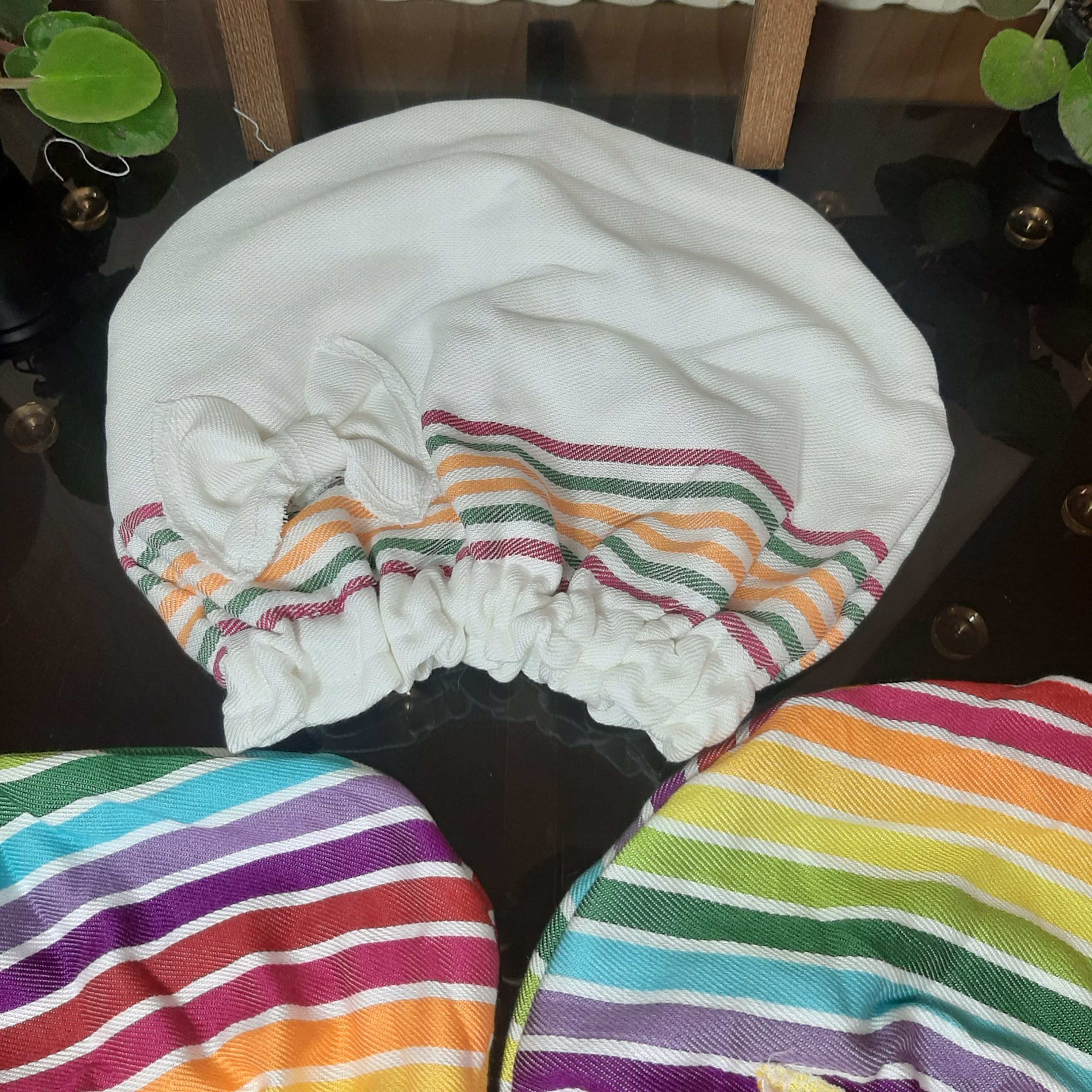 کلاه حمام دولایه 