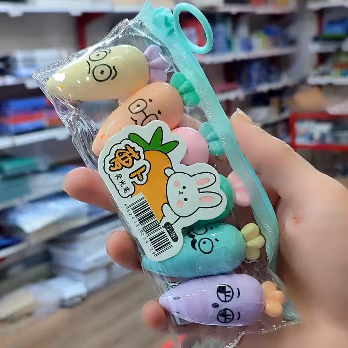 ماژیک فسفری هویج مدل استیکر 