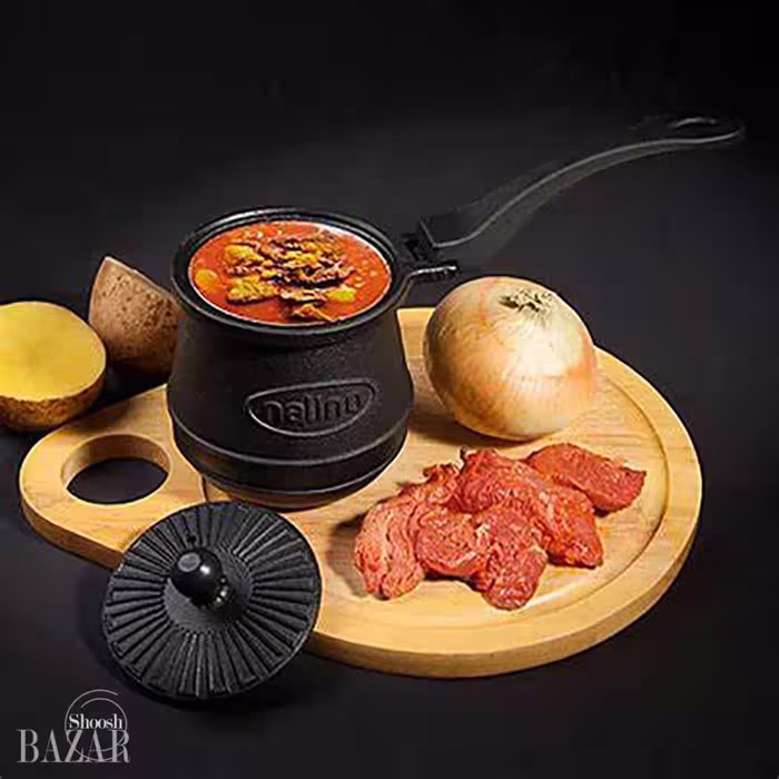 ظرف دیزی چدنی مدل سینگل پلاس  نالینو کد 0142