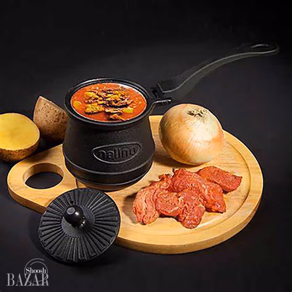 ظرف دیزی چدنی مدل سینگل پلاس  نالینو کد 0142