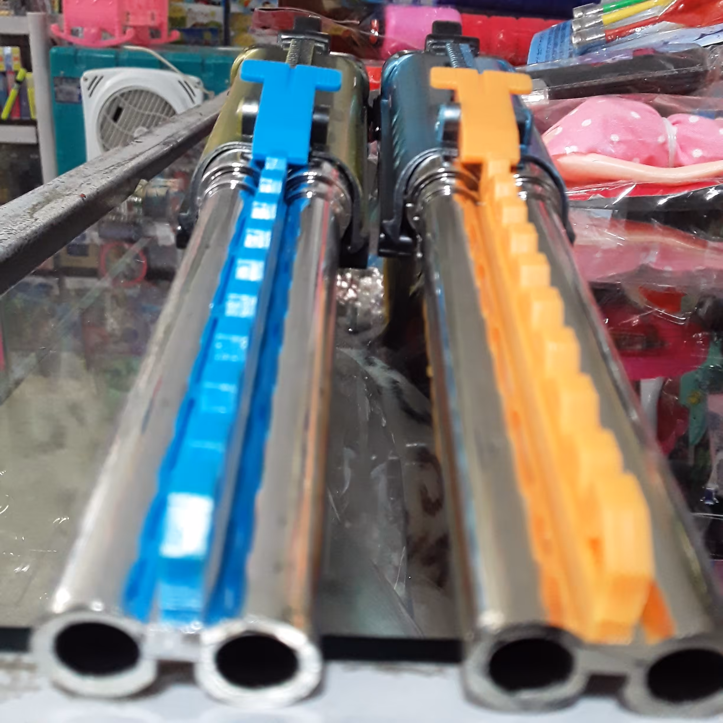 تفنگ ساچمه ای دولول ( همراه با ساچمه های پلاستیکی و بی خطر )