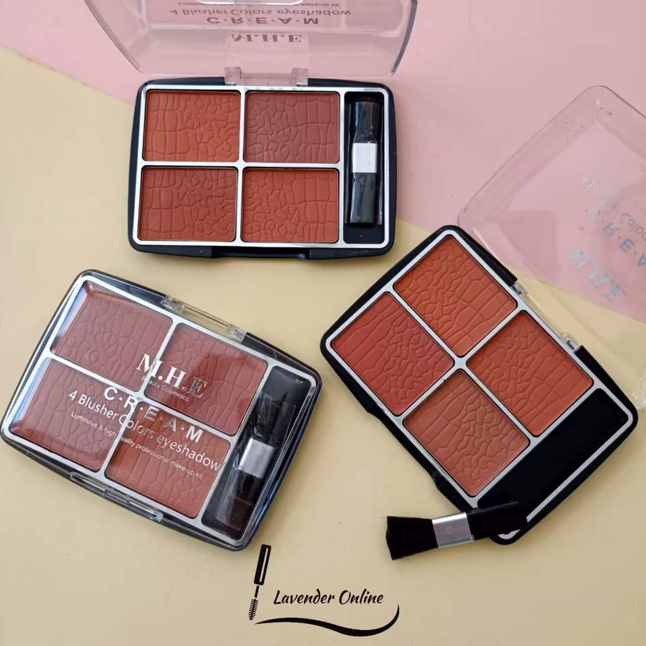 پالت رژگونه 4 رنگ