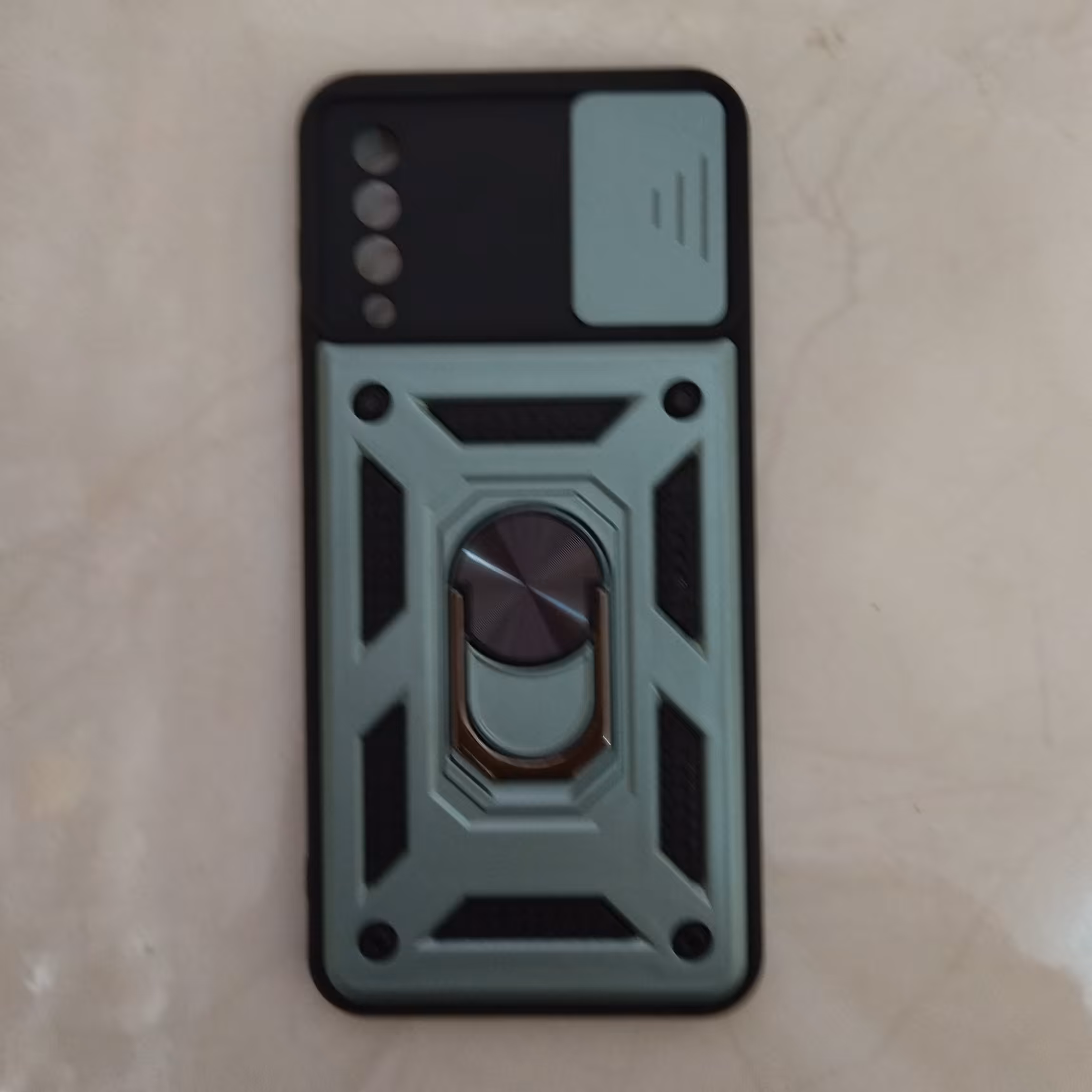 کاور بتمنی گوشی سامسونگ a50 و a30s رنگ سبزآبی