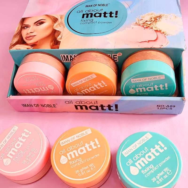 پودر فیکس آرایشی لورامرسیر مات کننده و تثبیت کننده آرایش