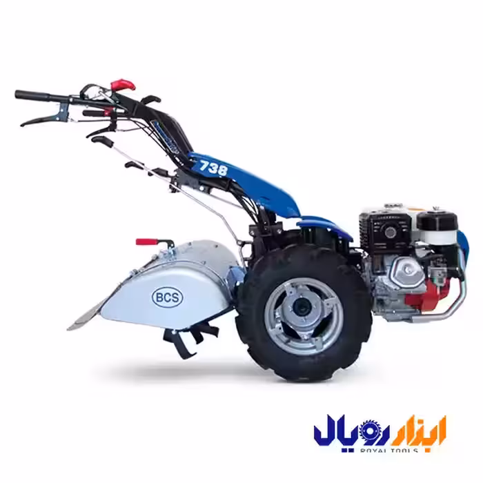 تراکتور دوچرخ BCS 738 ایتالیا با موتور 7 اسب گازوئیلی