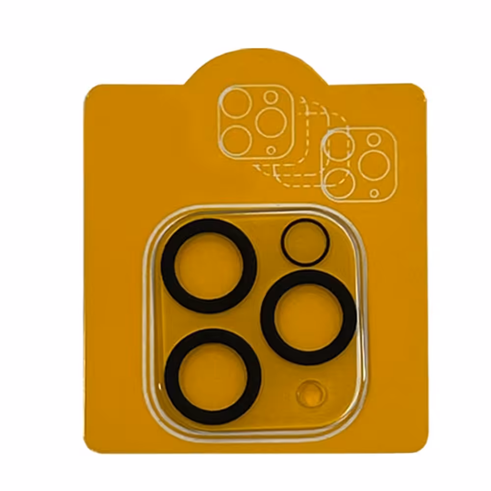 محافظ لنز دوربین شیشه ای سه بعدی گوشی اپل Iphone 11 Pro - 11 Pro Max بی رنگ شفاف