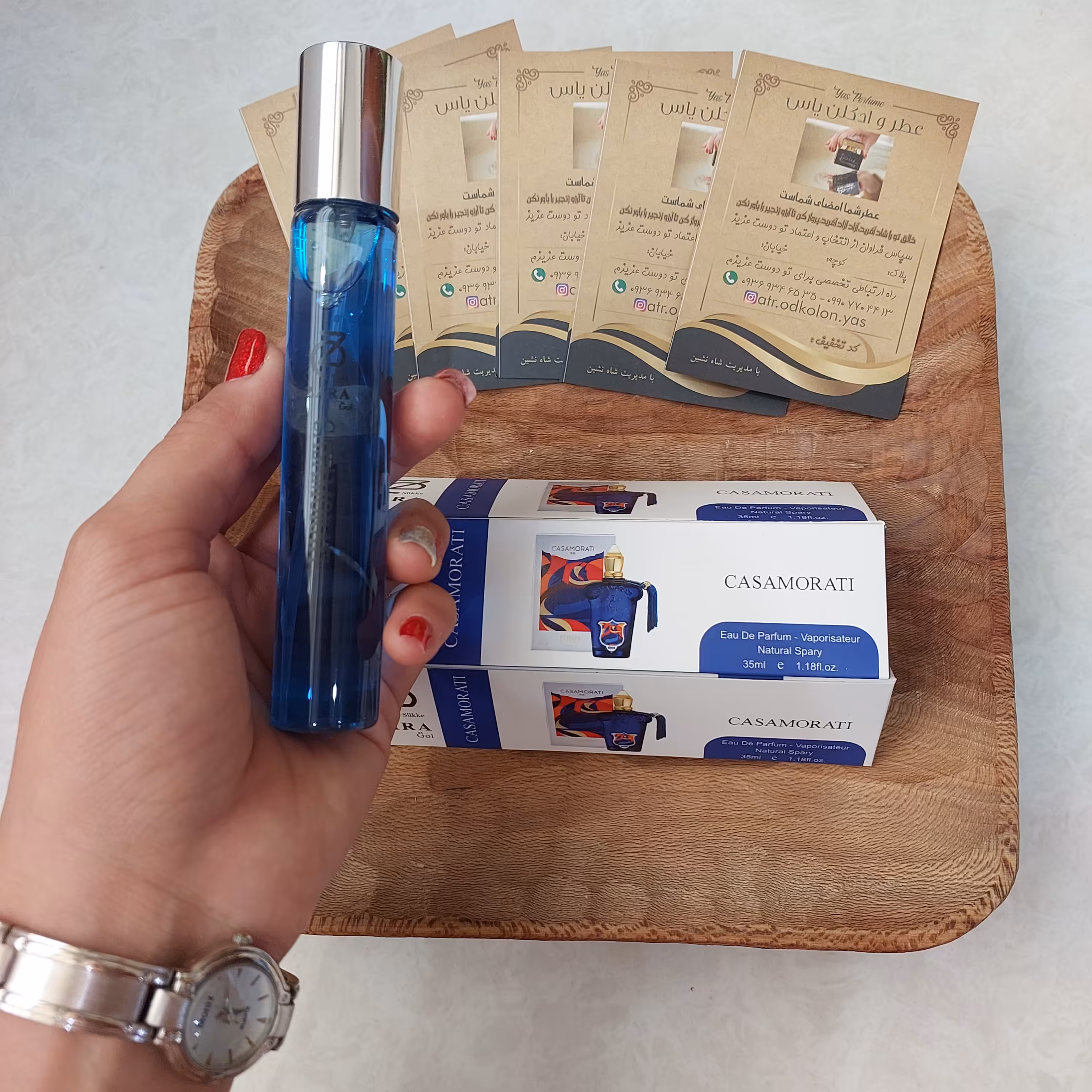 عطر ادکلن کازاموراتی زرجف-زرژاف مفیستو مردانه مشابه بو سایز 35 میل 

