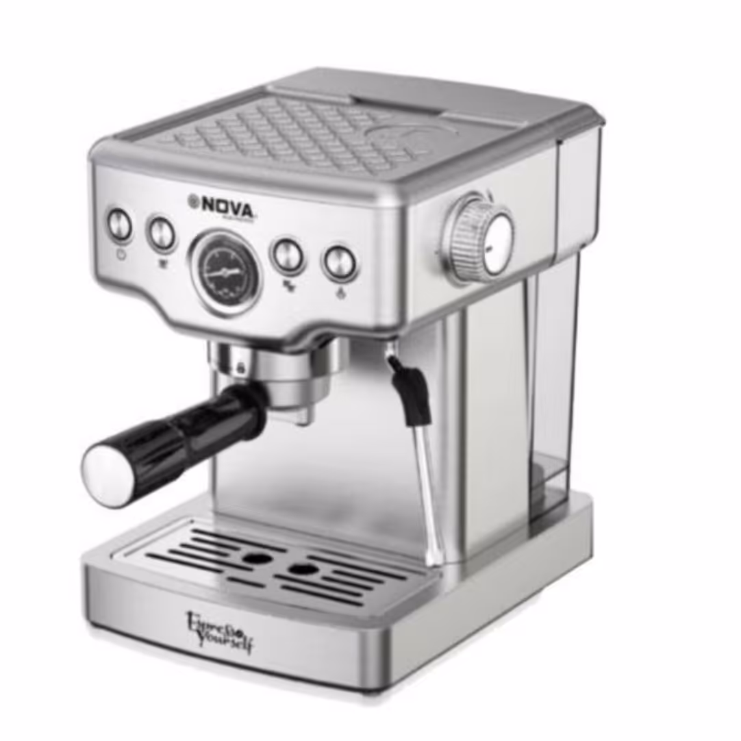 اسپرسوساز نیمه صنعتی نوا اصل مدل 160  قهوه ساز 20 بار اسپرسو ساز  ارسال رایگان