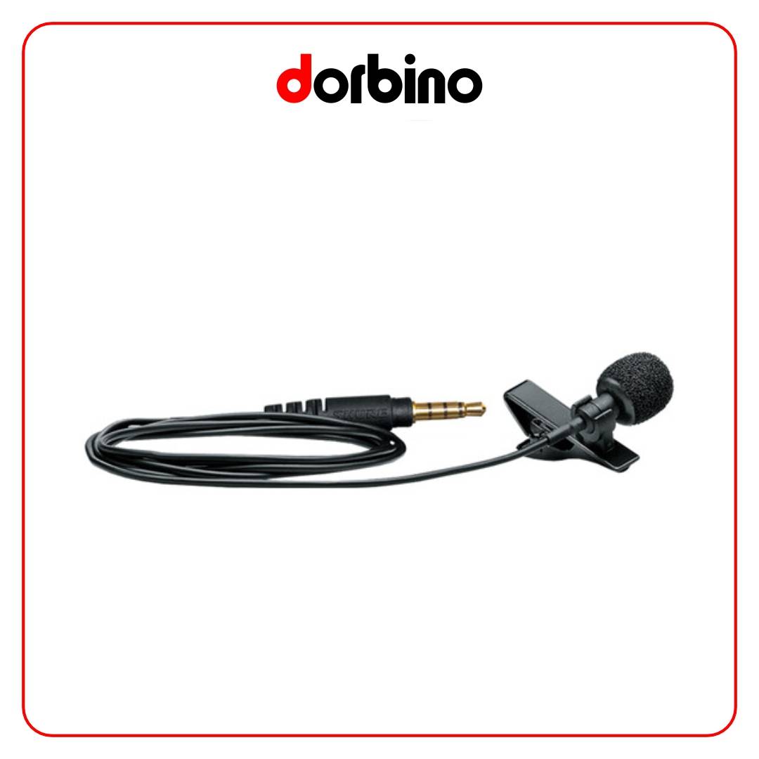 میکروفون یقه ای Shure MOTIV MVL Omnidirectional Lavalier Microphone for Smartphones - فروشگاه دوربین دوربینو