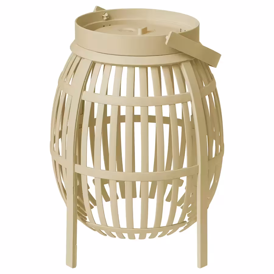 آباژور LED رومیزی ایکیا مدل SOLVINDEN با باتری/ برای فضای باز ۲۴ سانتی‌متر