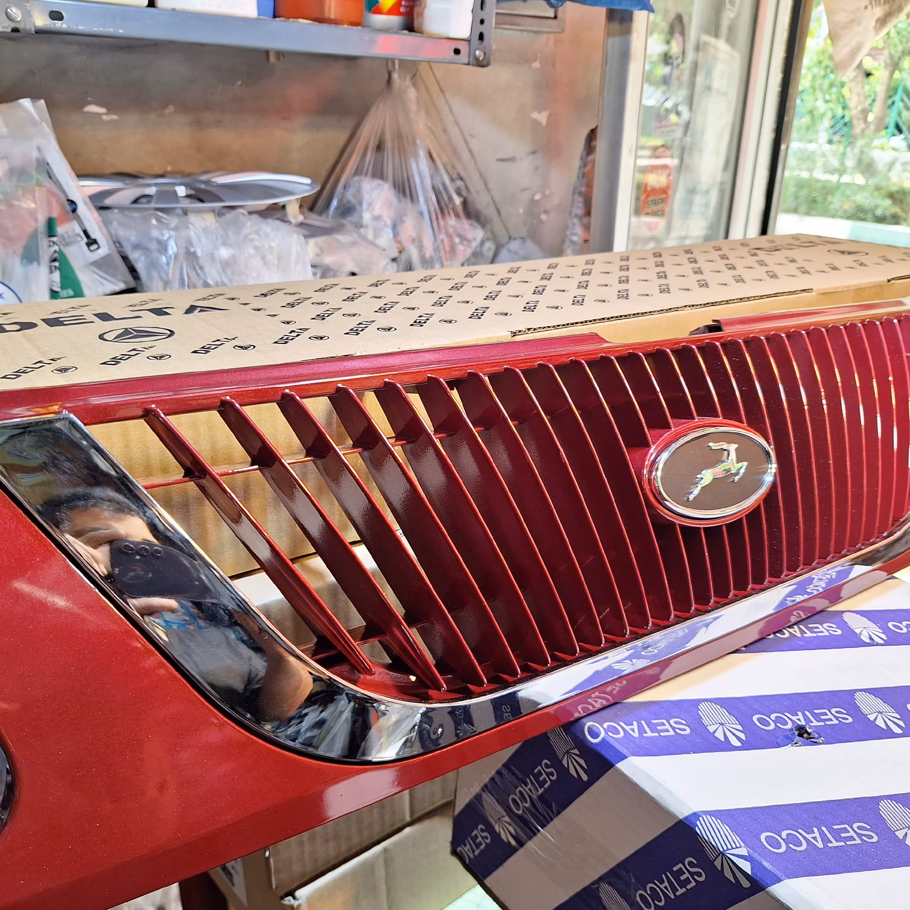 جلوپنجره پراید 141   اصلی  (همه رنگ ) 