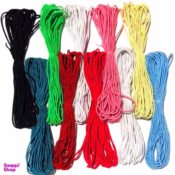 کش قیطان رنگی کد 010 بسته 10 عددی 100 متر