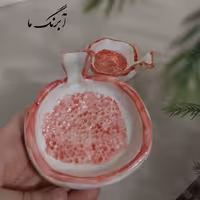 جاشمعی انار دستساز سرامیکی آبرنگ ما