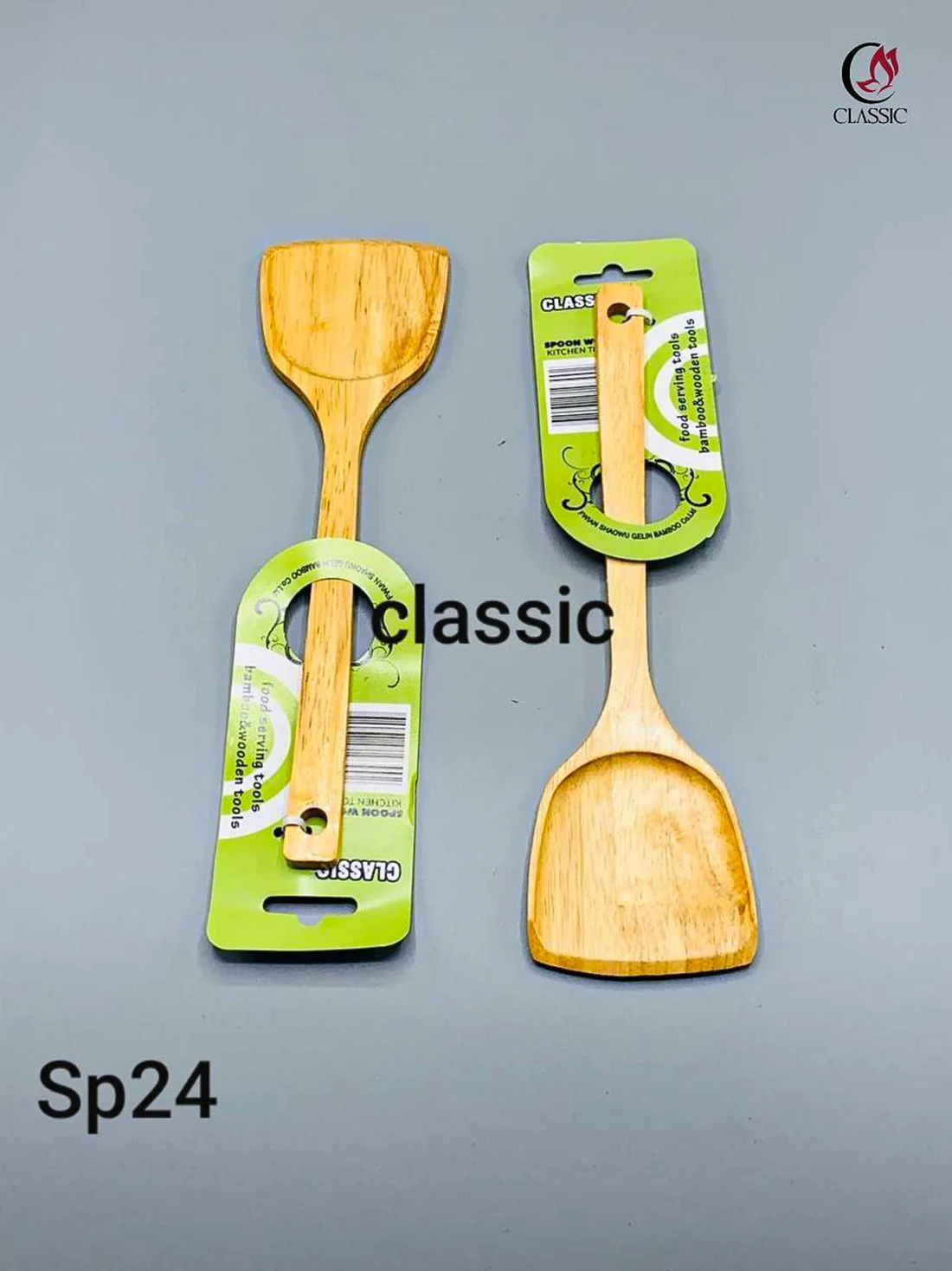 کفگیر چوبی رابر کلاسیک sp24