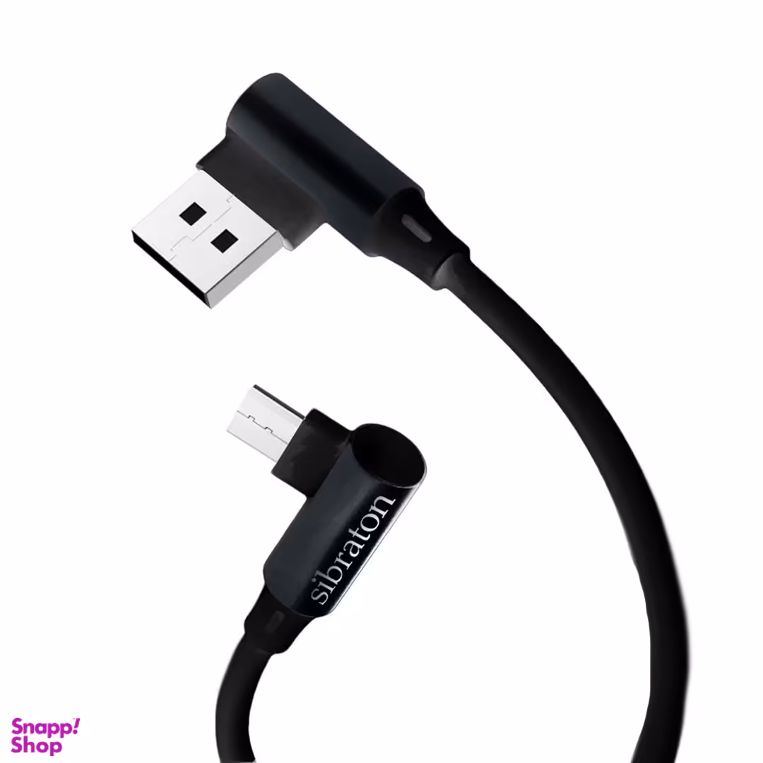 کابل تبدیل USB به microUSB سیبراتون مدل S245A طول 1٫1 متر